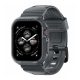 Spigen Rugged Armor Pro Apple Watch 9 / 8 / 7 45mm / SE (2nd / 1st Gen) / 6 / 5 / 4 44mm tok, sötétszürke
