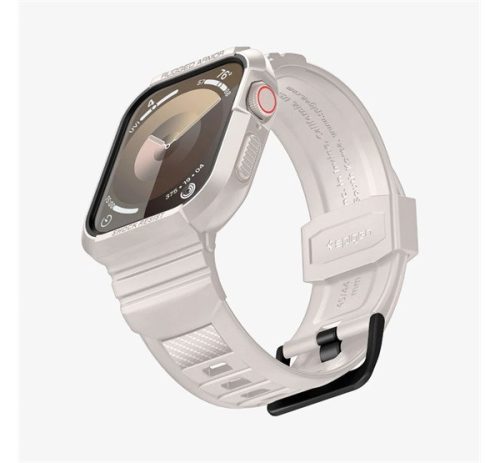 Spigen Rugged Armor Pro Apple Watch 9 / 8 / 7 45mm / SE (2nd / 1st Gen) / 6 / 5 / 4 44mm tok, bézs