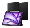 Spigen Urban Fit Apple iPad Air 13" (2024 / 2025) oldalra nyíló tok, fekete