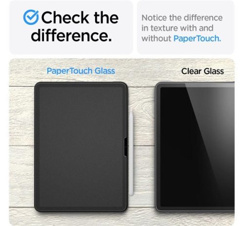 Spigen Paper Touch EZ Fit Apple iPad Air 11" (2024 / 2025) kijelzővédő fólia (1db)