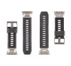 Tactical Tough Band Apple Watch Ultra mágneses szilikon szíj, fekete
