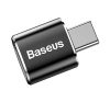 Baseus USB-USB-C 2.4A adapter, fekete