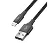 Baseus Fast 4in1 töltő- és adatkábel USB / 2x USB-C / Lightning / MicroUSB 3,5A, 1.2 m, fekete