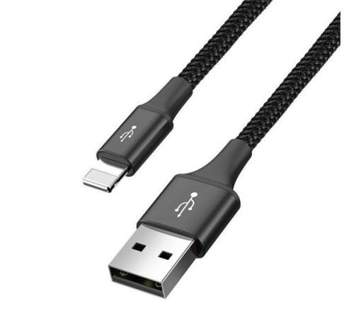 Baseus Fast 4in1 töltő- és adatkábel USB / 2x USB-C / Lightning / MicroUSB 3,5A, 1.2 m, fekete