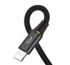 Baseus Fast 4in1 töltő- és adatkábel USB / 2x USB-C / Lightning / MicroUSB 3,5A, 1.2 m, fekete