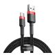 Baseus Cafule USB / USB-C töltő- és adatkábel, 2A, 2m, piros-fekete
