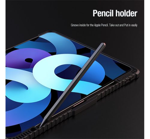 Nillkin Bumper Pro Apple iPad Pro 12.9 2020 / 2021 / 2022 oldalra nyíló tok, fekete