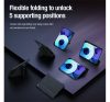 Nillkin Bumper Pro Apple iPad Pro 11 2024 / 2025 oldalra nyíló tok, fekete