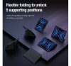 Nillkin Bumper Pro Apple iPad Pro 13 2024 / 2025 oldalra nyíló tok, fekete