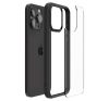 Spigen Ultra Hybrid Apple iPhone 16 Pro Max tok, Matte Black, fekete ACS07996