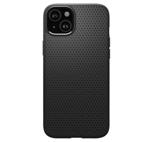 Spigen Liquid Air Apple iPhone 16 Plus tok, Matte Black, fekete ACS08066