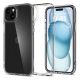 Spigen Ultra Hybrid Apple iPhone 16 tok, Crystal Clear, átlátszó ACS08197