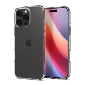   Spigen Liquid Crystal Apple iPhone 16 Pro Max tok, Crystal Clear, átlátszó ACS07984