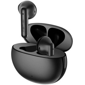   Bluetooth sztereó fülhallgató, v5.1, TWS, töltőtok, érintés vezérlés, zajszűrővel, vízálló, játékosoknak ajánlott, Edifier X2, fekete