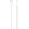 USB Type-C töltő- és adatkábel, USB Type-C, 200 cm, 240W, gyorstöltés, PD, cipőfűző minta, Apple, fehér, gyári