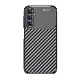   Samsung Galaxy A05s SM-A057F, Szilikon tok, közepesen ütésálló, légpárnás sarok, karbon minta, fekete