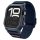 Apple Watch 10-11 (46 mm), textíl pótszíj, szilikon keret, közepesen ütésálló, Spigen Lite Fite Pro, sötétkék