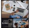 Spigen Ultra Hybrid MagFit Apple iPhone 16 Pro tok, MagSafe, Frost Clear, átlátszó