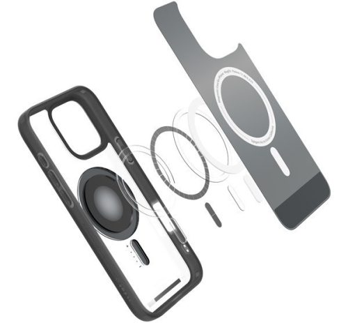 Spigen Ultra Hybrid MagFit Apple iPhone 16 Pro Max tok, MagSafe, Classic, fekete
