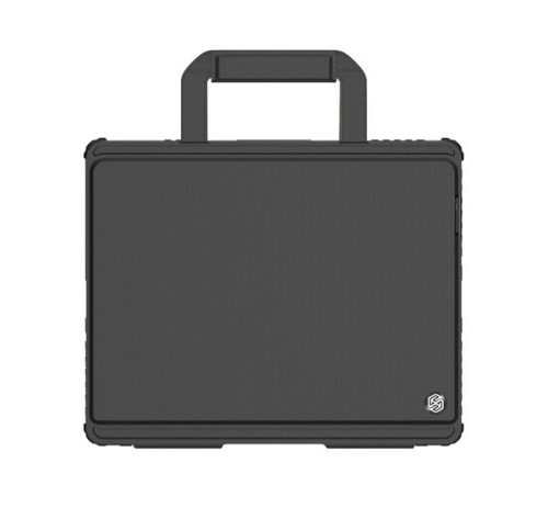 Nillkin Bumper Go iPad Pro 12.9 2020/2021/2022/ Air 13 2024 billentyűzetes hordozható tok háttérvilágítással, fekete