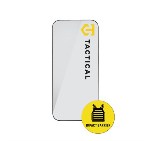 Tactical Impact Barrier Apple iPhone 16 Pro / 17 tempered glass kijelzővédő fólia felhelyező kerettel