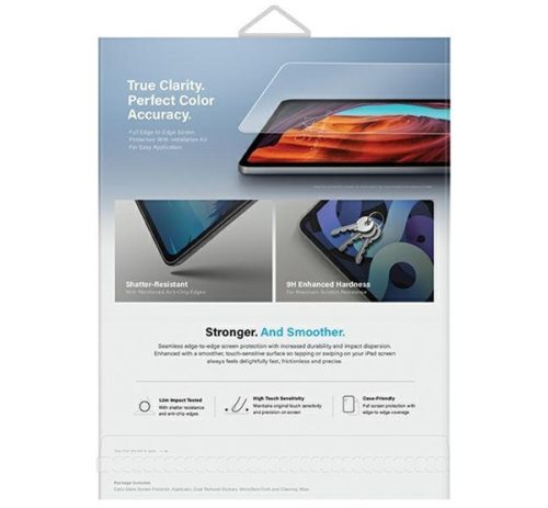 Uniq Optix Clear iPad Pro 13" (2024 / 2025) Tempered kijelzővédő fólia felhelyező kerettel