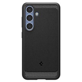  Spigen Rugged Armor MagFit Samsung Galaxy S25+ tok, Matte Black, fekete