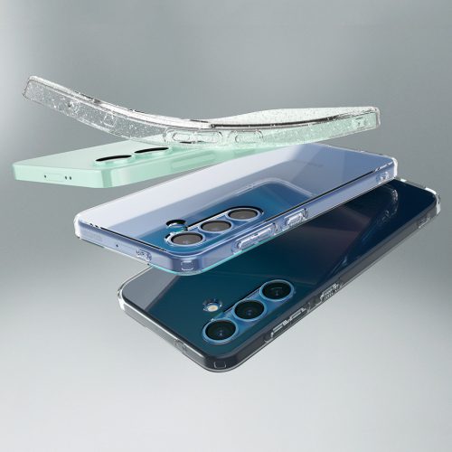 Spigen Liquid Crystal Samsung Galaxy S25+ tok, Space Crystal, átlátszó