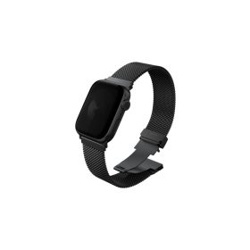   Uniq Dante Pro Apple Watch 42/41/40mm állítható fém óraszíj, fekete