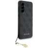 Guess 4G Charms Collection Samsung Galaxy A56 kemény hátlap tok, fekete