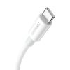 Baseus Superior Series USB-USB-C kábel, 65 W, PD, 2m, fehér