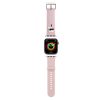 Karl Lagerfeld Karl Head NFT Apple Watch 42/44/45/46/49 szíj, rózsaszín