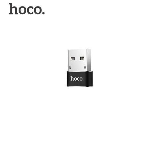 Hoco UA6 OTG adapter USB-A - USB-C, fekete