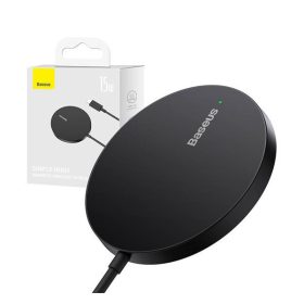   Baseus Simple Mini3 Mágneses vezeték nélküli töltő,15W, fekete
