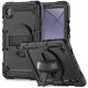 Tech-Protect Solid360 Samsung Galaxy A9+ tablet tok kitámasztóval, fekete