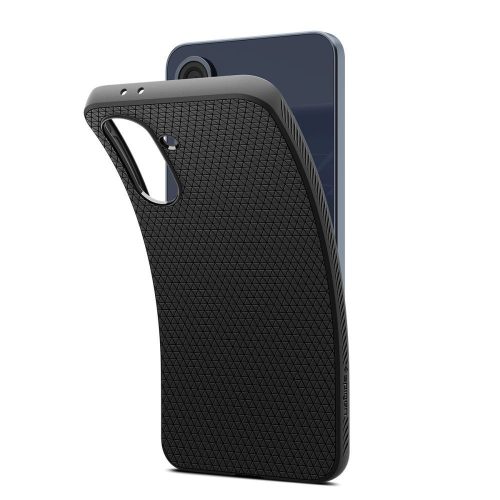 Spigen Liquid Air Samsung Galaxy A36 tok, Matte Black, fekete