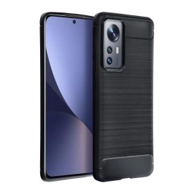 Forcell Carbon Motorola G05 / E15 hátlap tok, fekete