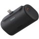 Baseus Compact powerbank / külső akkumulátor USB-C csatlakozóval, 5000mAh, PD, 20W, fekete