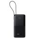 Baseus Bipow 2 Powerbank / külső akkumulátor, USB-C / USB-A port, QC + PD. 20000mAh, 20W, fekete