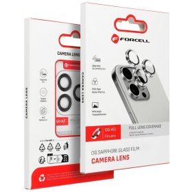   Forcell iPhone 12 Pro tempered glass kamera védő üvegfólia, kék
