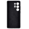Tactical Beaver Samsung Galaxy S25 Ultra prémium szilikon tok kameravédő peremmel, fekete