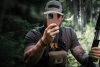 Tactical Beaver Apple iPhone Air (2025) prémium szilikon tok kameravédő peremmel, barna