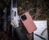 Tactical Beaver Apple iPhone Air (2025) prémium szilikon tok kameravédő peremmel, barna