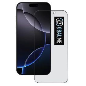   OBAL:ME Privacy 5D Apple iPhone 16 Pro Max / 17 Pro Max betekintésgátló kijelzővédő üvegfólia, fekete