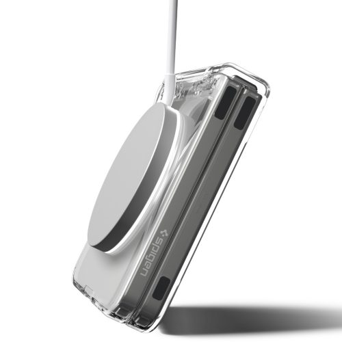 Spigen Ultra Hybrid Pro Magfit Samsung Galaxy Flip 7 tok, MagSafe, átlátszó