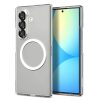 Spigen Airskin Mag Samsung Galaxy Z Fold 7 tok, MagSafe, Crystal Clear, átlátszó-fehér