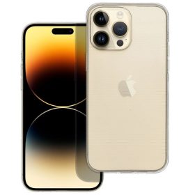   Clear 2mm Apple iPhone Air (2025) ultravékony szilikon tok, átlátszó (kamera védelemmel)