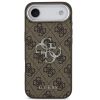 Guess 4G Big 4G Classic Logo Apple iPhone Air (2025) hátlap tok, barna-ezüst
