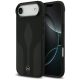 Mercedes Leather The Move Apple iPhone Air (2025) MagSafe hátlap tok, fekete
