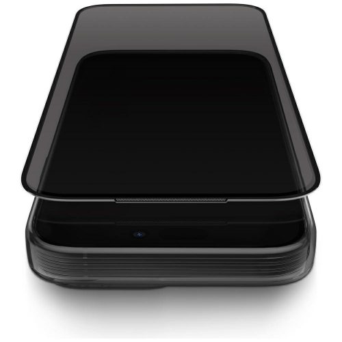 Uniq Optix privacy Apple iPhone 17 tempered glass kijelzővédő üvegfólia felhelyező kerettel, privacy